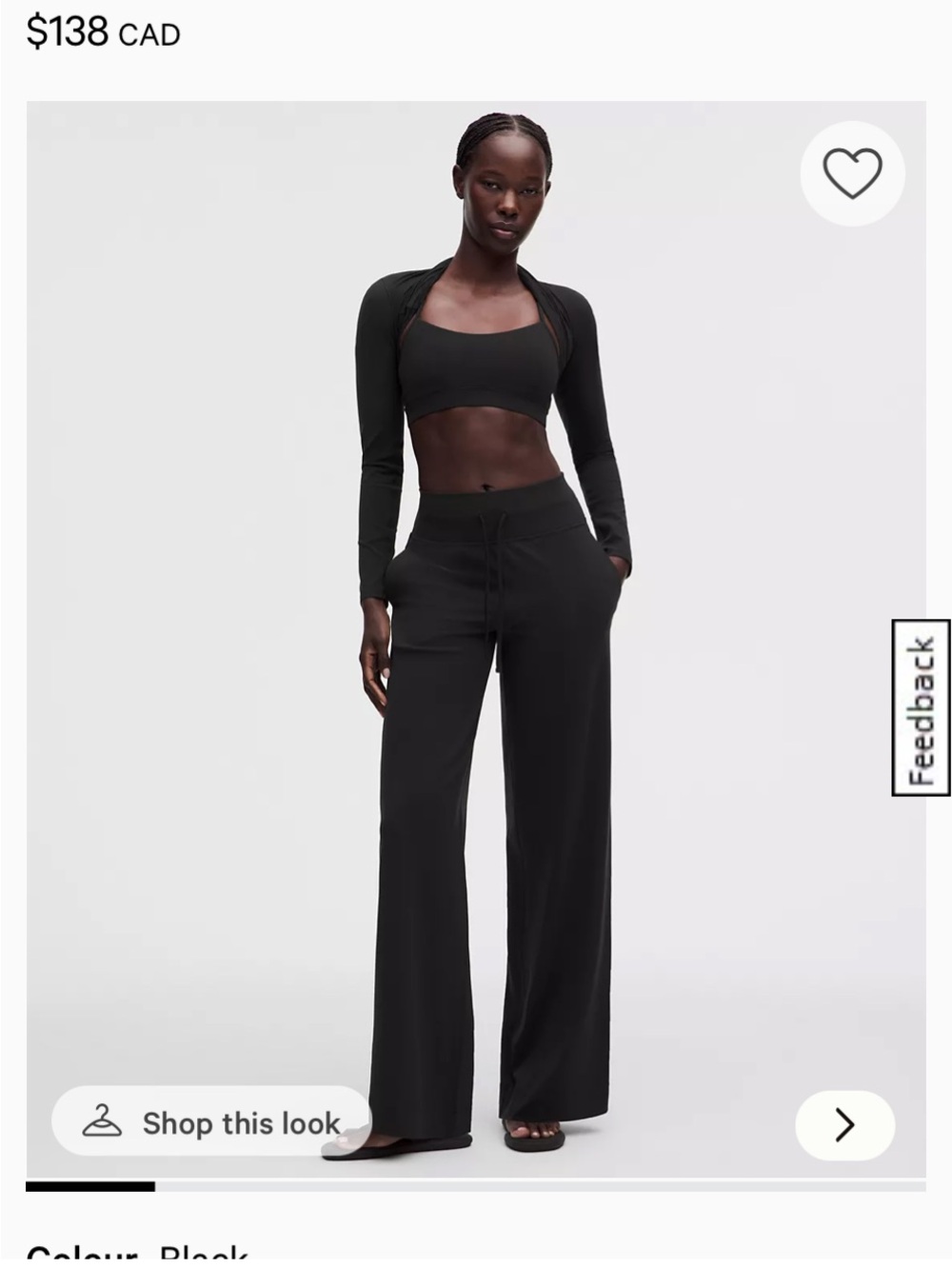Groove High-Rise Wide-Leg Pant
Regular